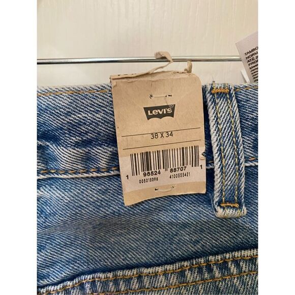NWT LEVI'S 501 150 ANNIVERSARY EDITION PEACE STONEWASH WATER-LESS JEANS W38 L34 - Picture 4 of 6